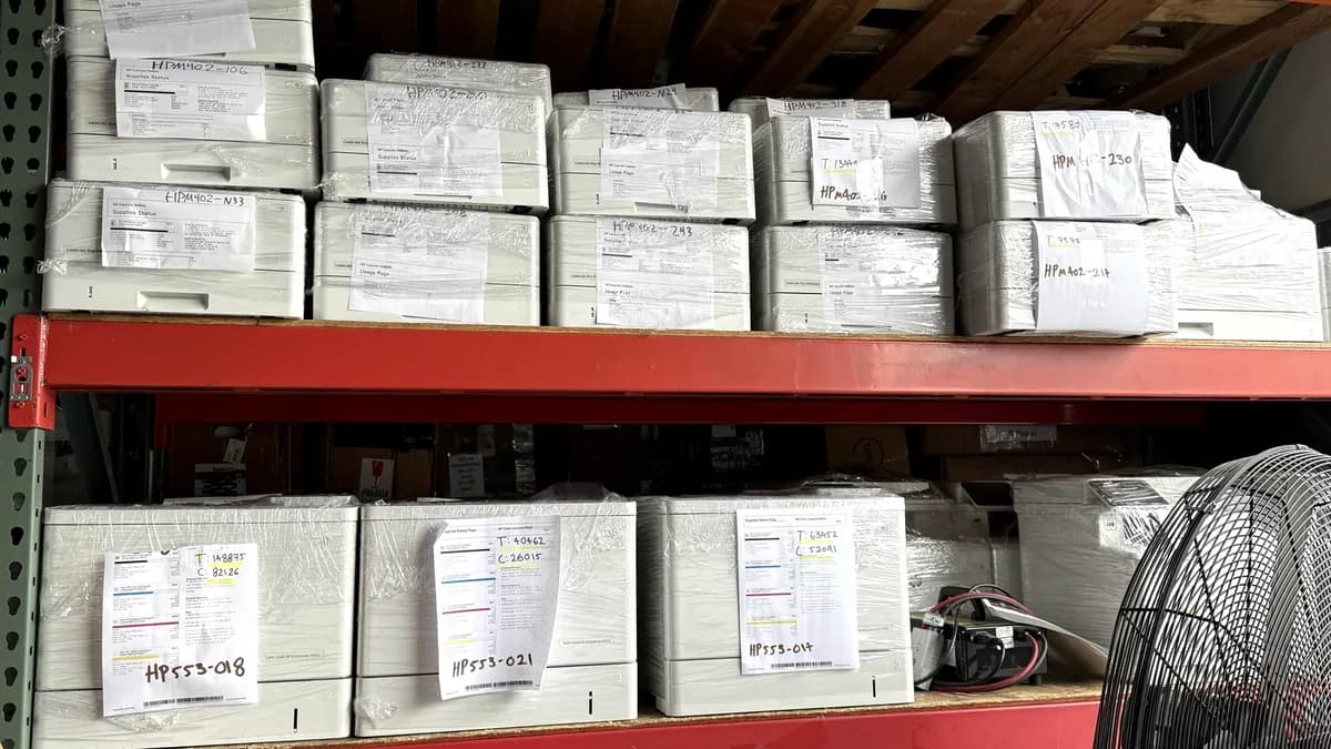 Printers & copiers available to rent